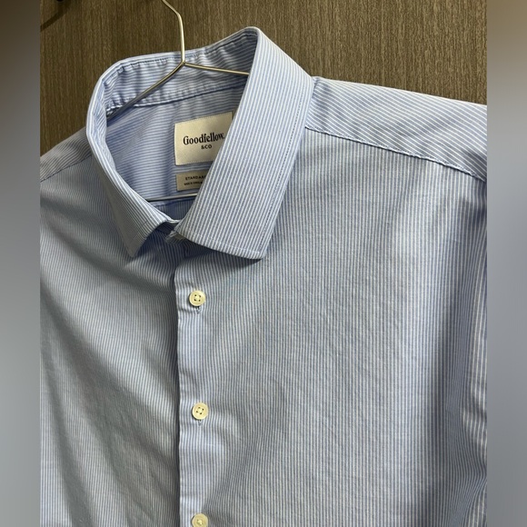 Goodfellow & Co Button Down Dress Shirt Mens Large - Picture 2 of 3